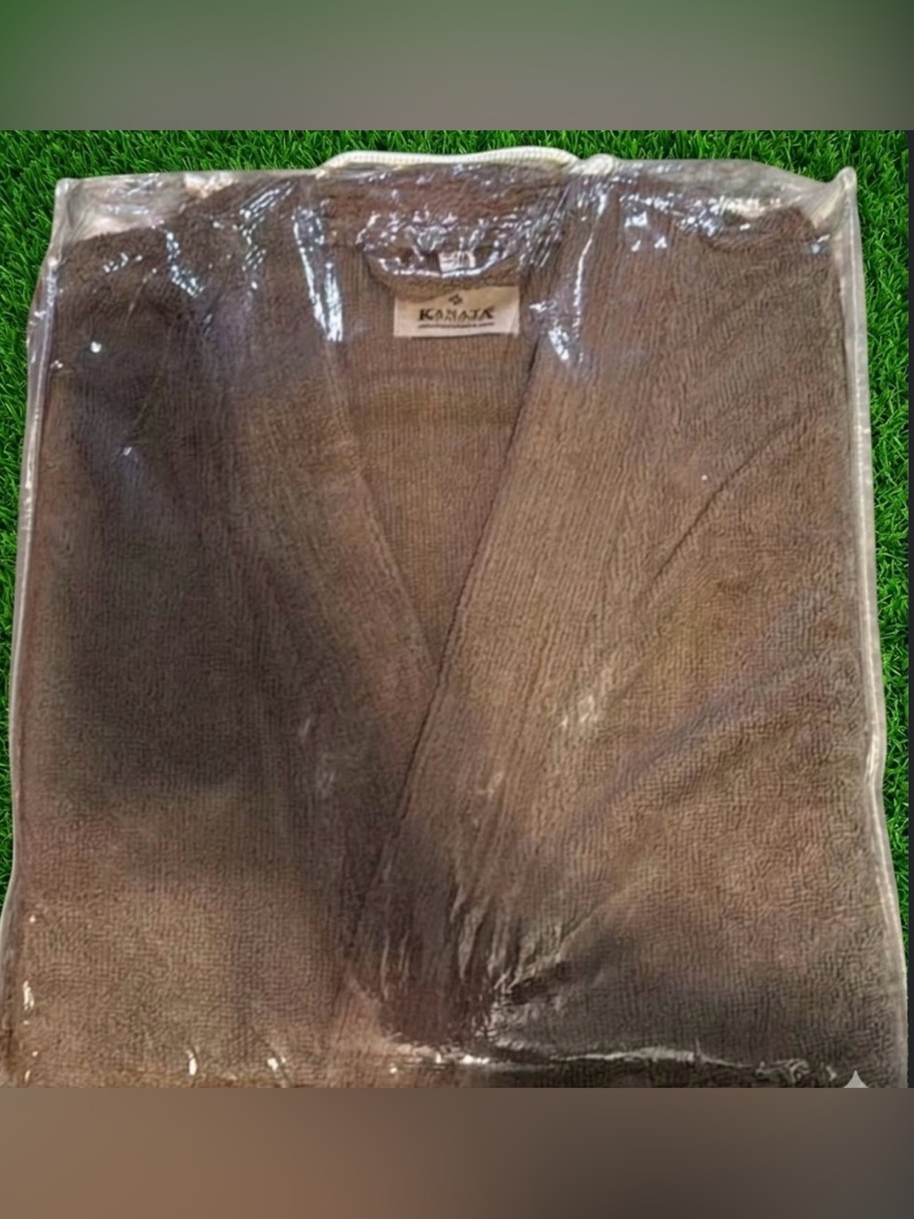 NEW Kanata Plush Lounge/Velura
Bathrobe Brown Unisex Size S/M